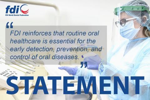 Declarație Federația Dentară Mondială (FDI)