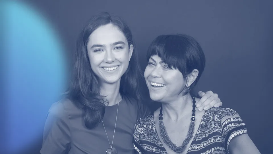 Ada Tache și mama sa, Ileana